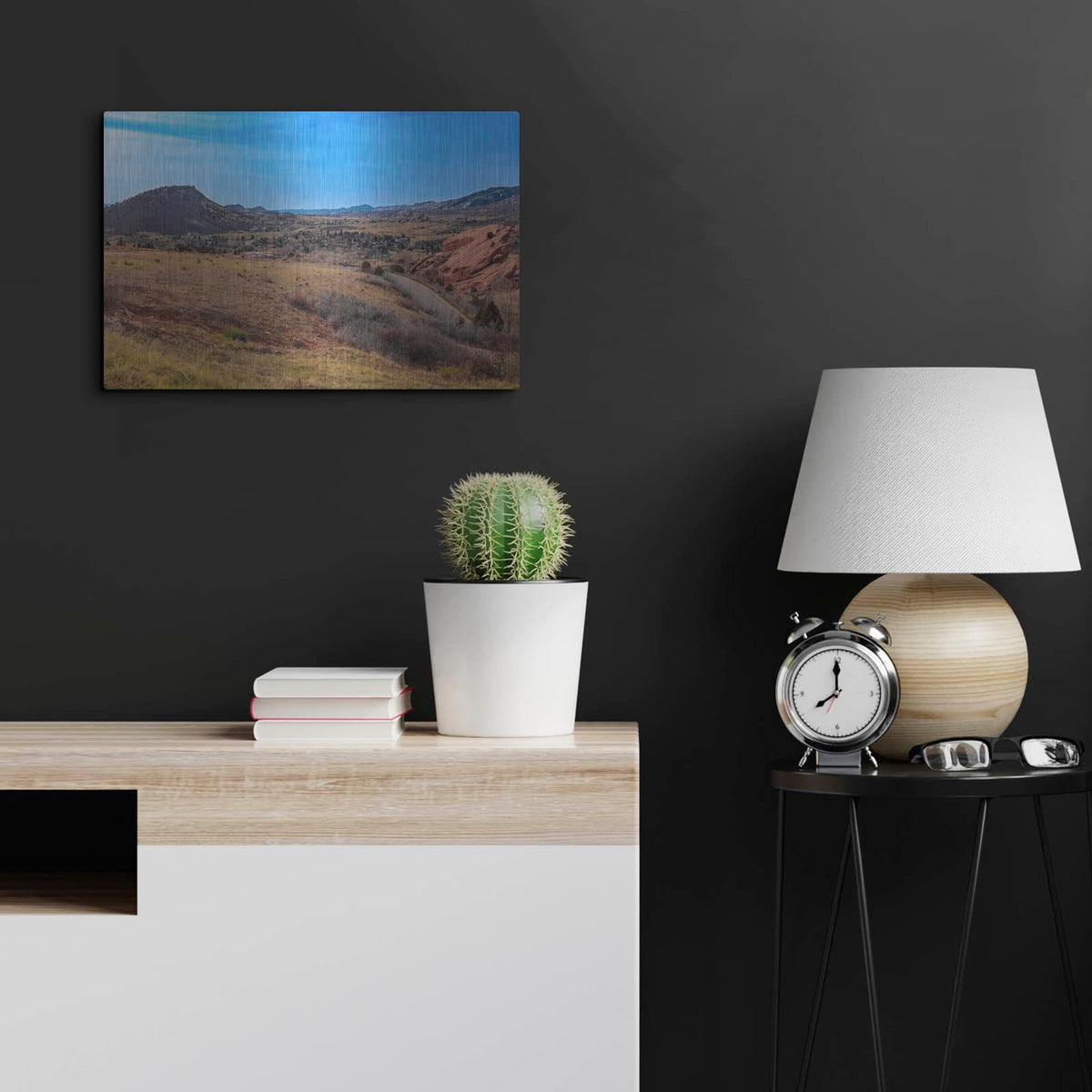 'Colorado View' by Luxe Portfolio – Metal Wall Art, 24x16 room view
