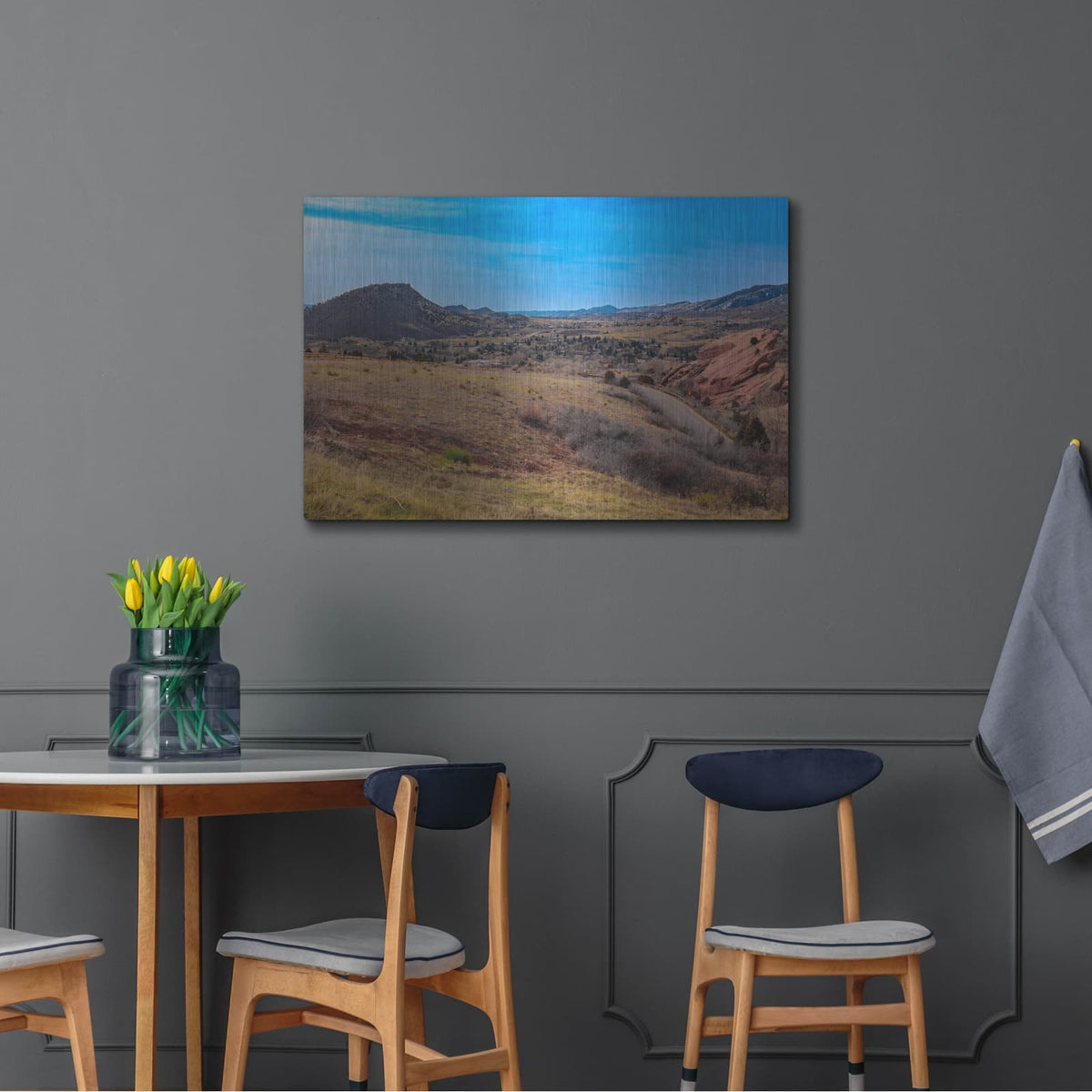 'Colorado View' by Luxe Portfolio – Metal Wall Art, 36x24 room view