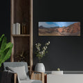 'Colorado Red Rocks Panorama' by Luxe Portfolio – Metal Wall Art, 36x12 room view