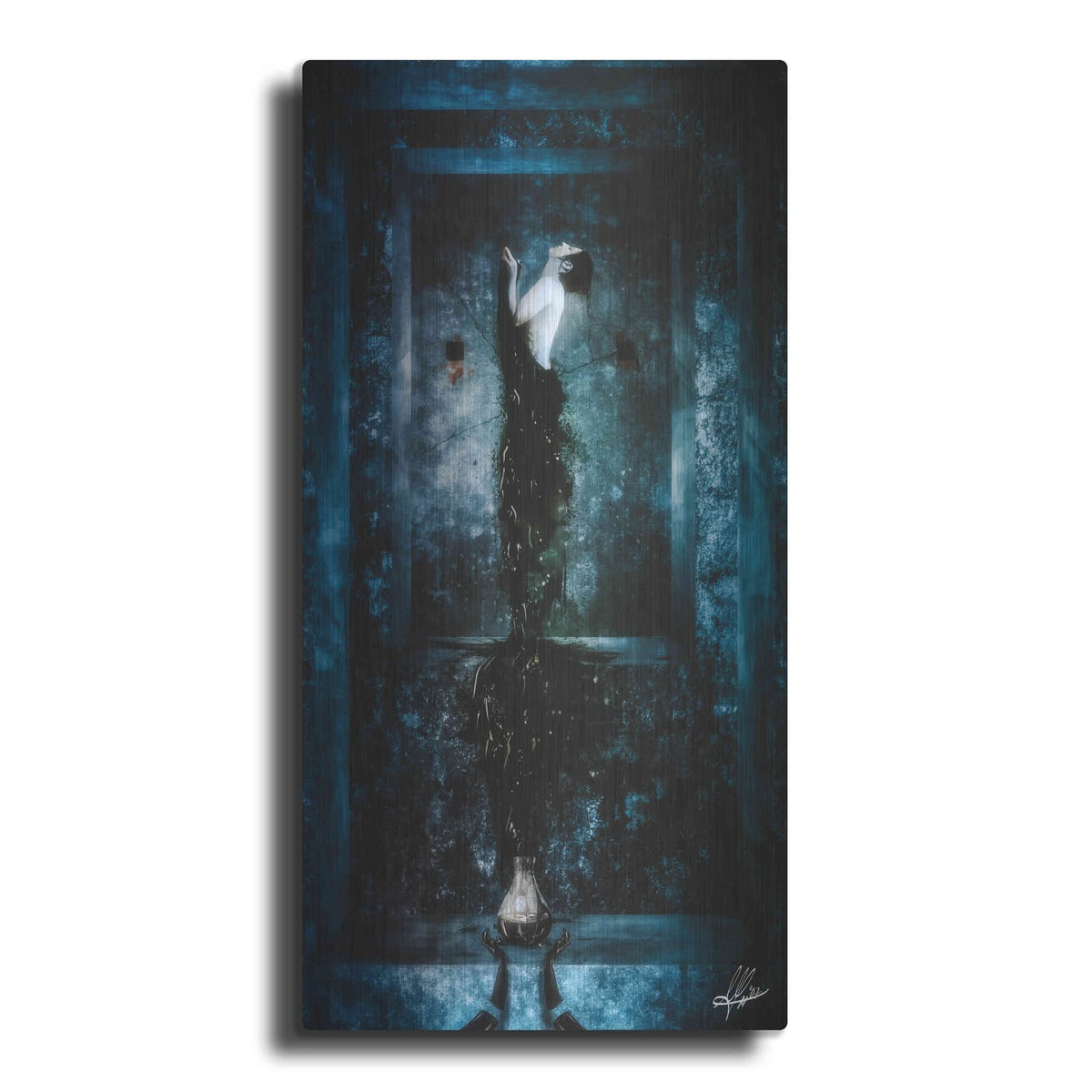 'Drink Me' by Mario Sanchez Nevado – Metal Wall Art