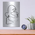 'Silhouette3' by Incado – Metal Wall Art, 12x16 room view