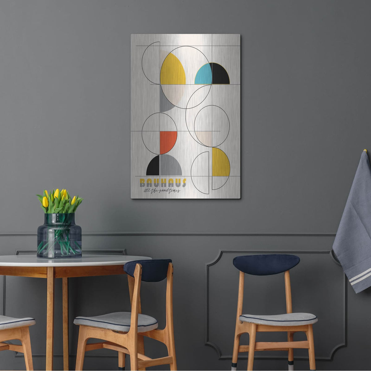 'All The Good Times' by Ioana Horvat – Metal Wall Art, 24x36 room view