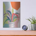 'Clown Plant' by Ioana Horvat – Metal Wall Art, 12x16 room view