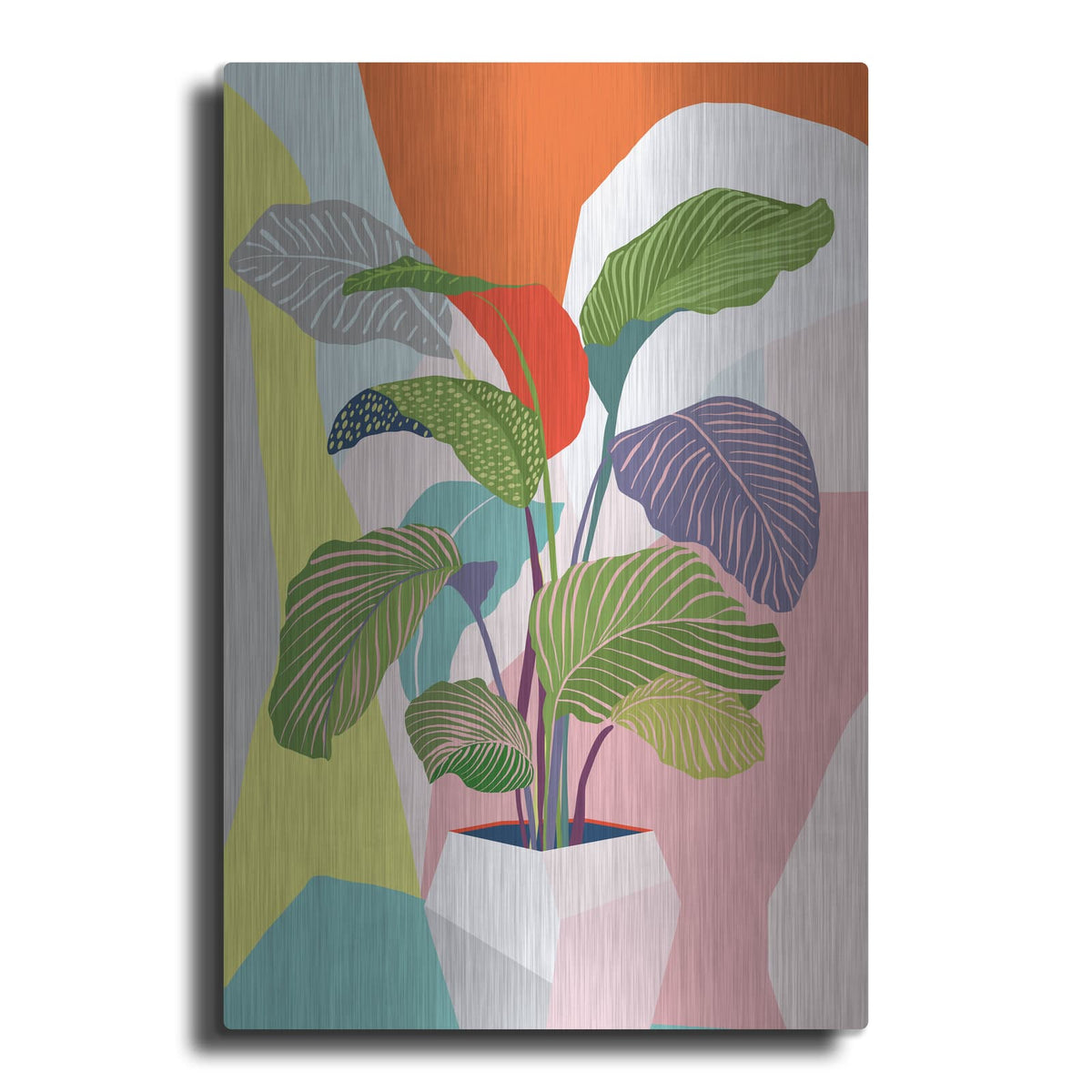 'Exotic Plant' by Ioana Horvat – Metal Wall Art