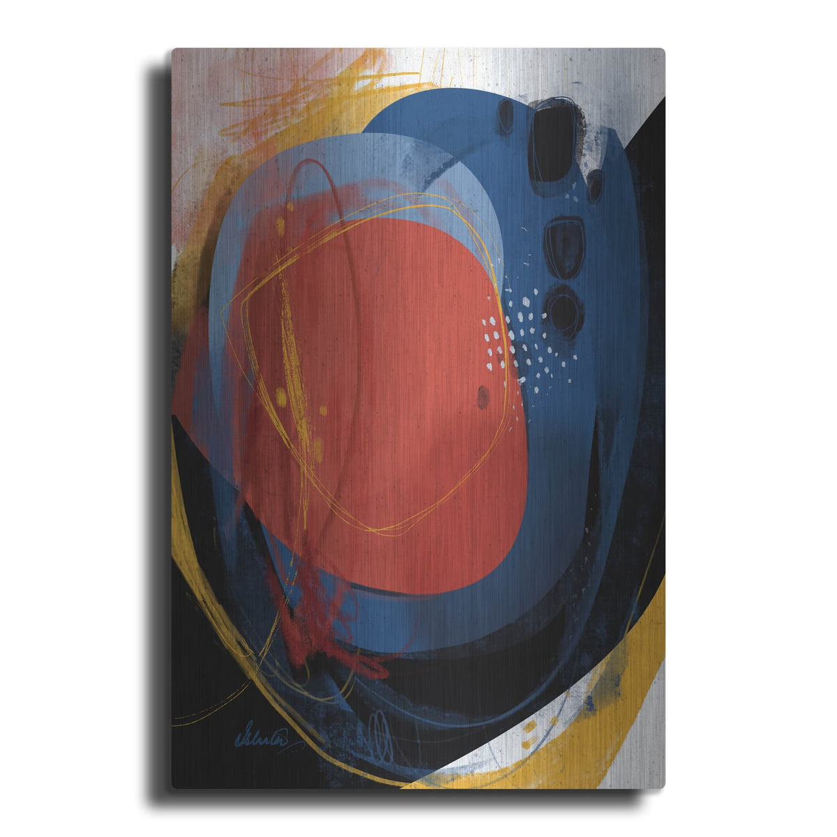 'Heat' by Ishita Banerjee – Metal Wall Art
