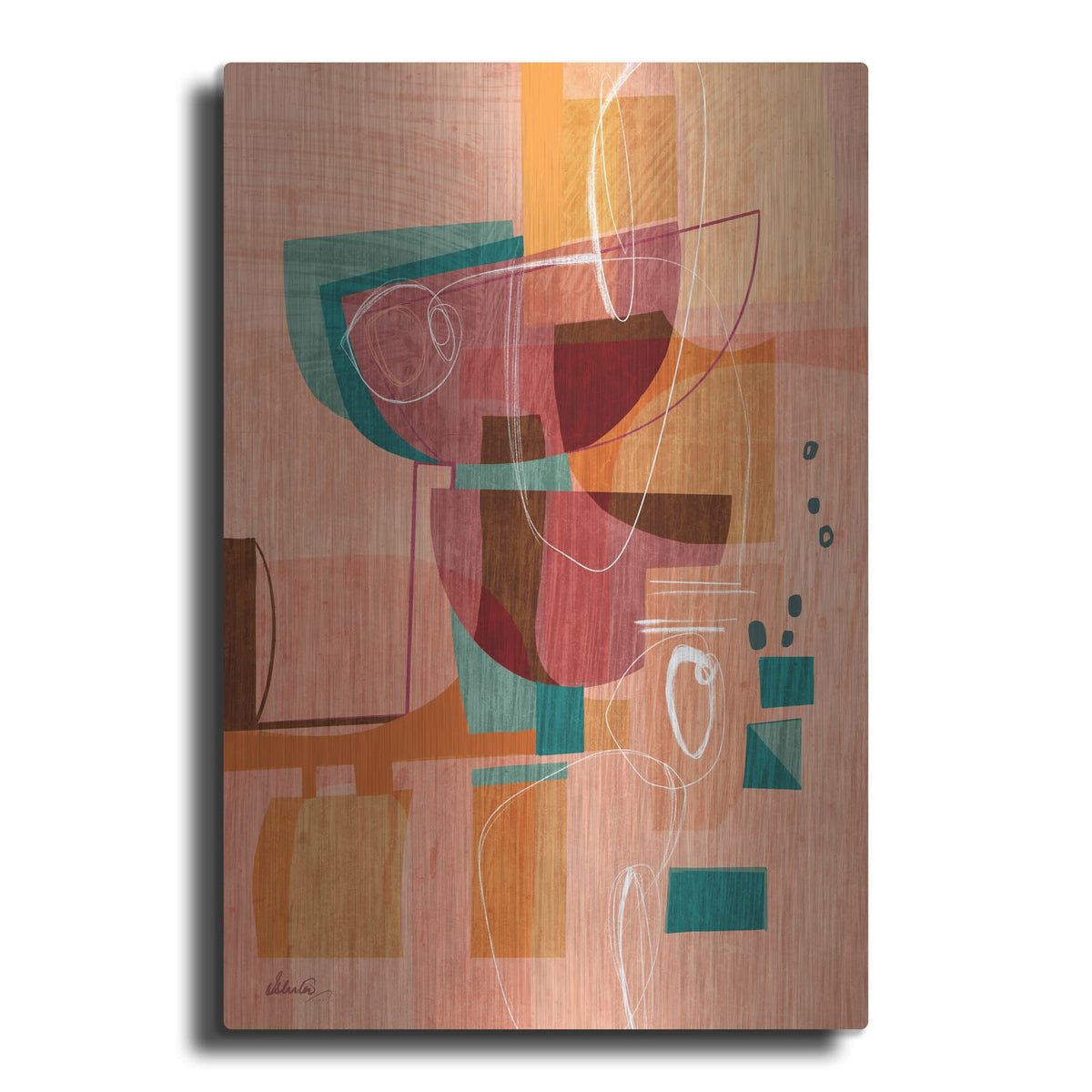 'Songs Of Earth' by Ishita Banerjee – Metal Wall Art