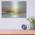 'Land Contours No. 4' by Jan Weiss – Metal Wall Art, 16x12 room view