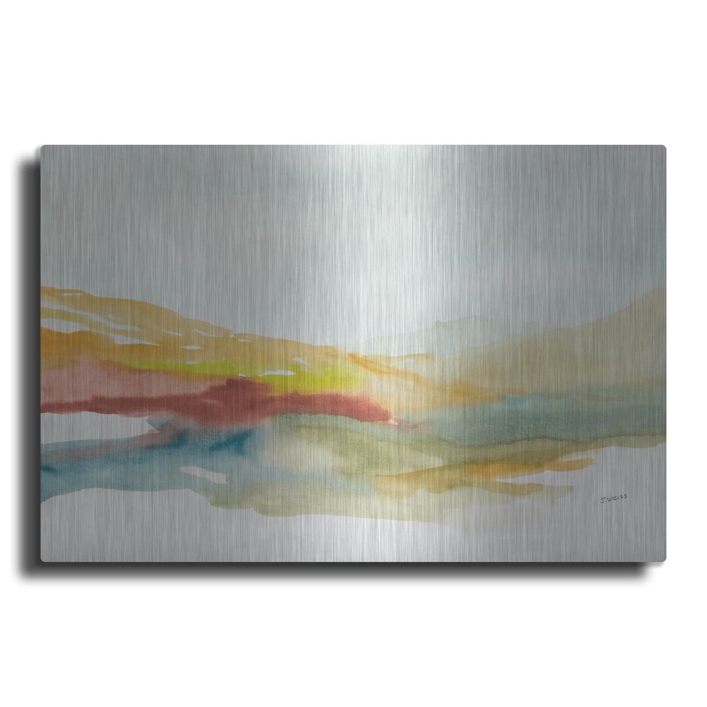 'Land Contours No. 4' by Jan Weiss – Metal Wall Art
