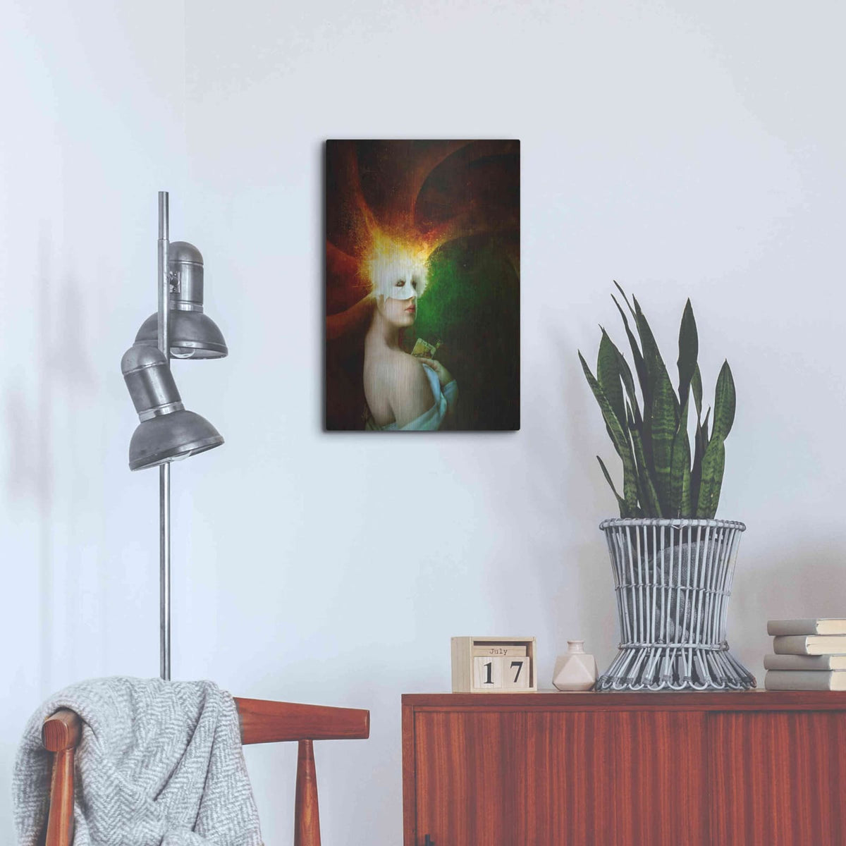 'Eleanor' by Mario Sanchez Nevado – Metal Wall Art, 16x24 room view