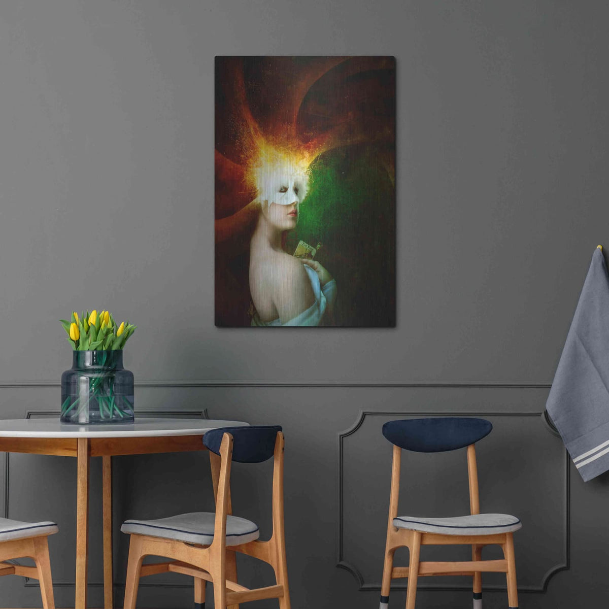 'Eleanor' by Mario Sanchez Nevado – Metal Wall Art, 24x36 room view