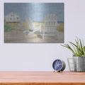 'Beach Chairs 1' by Stellar Design Studio – Metal Wall Art, 16x12 room view