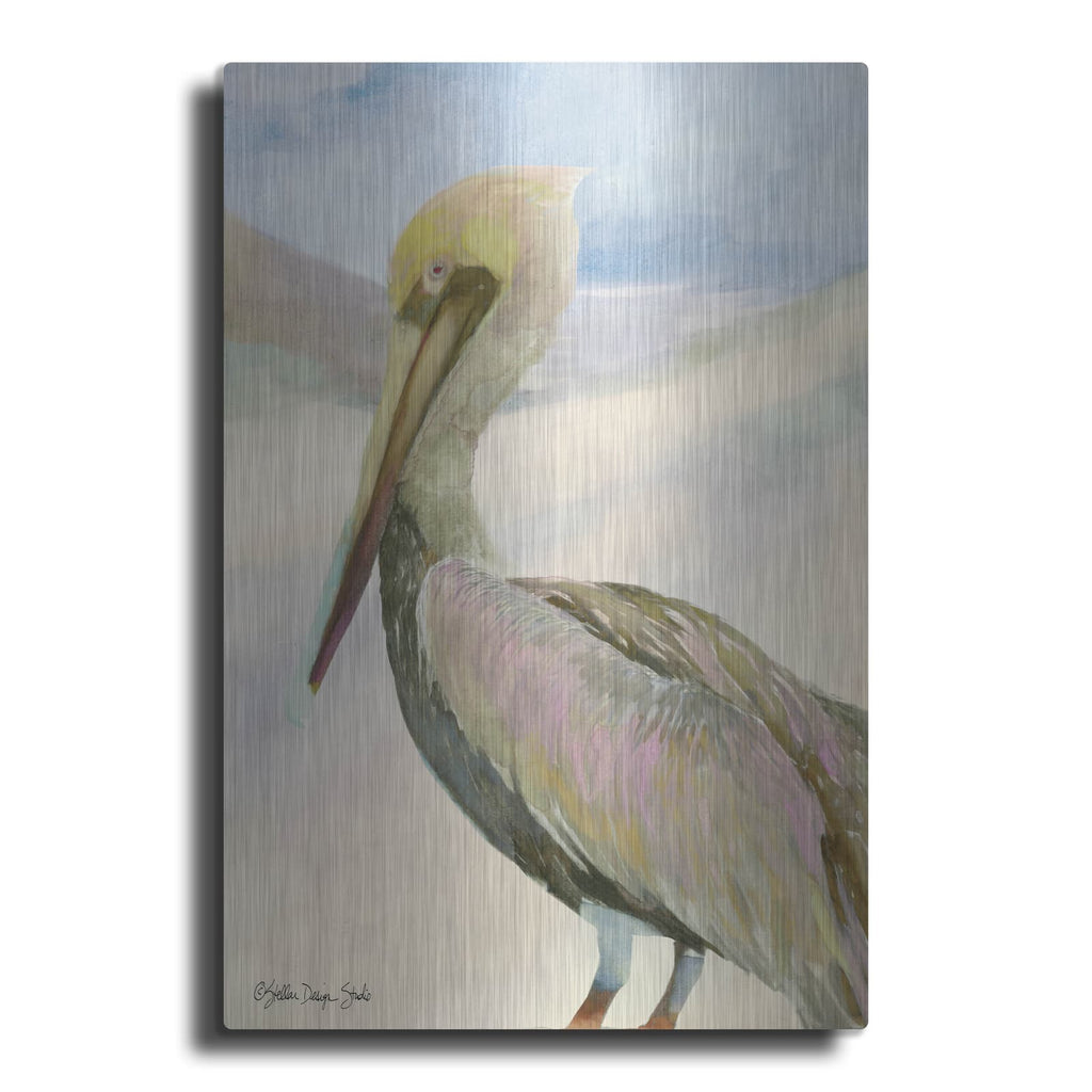 'Pelican 2' by Stellar Design Studio – Metal Wall Art