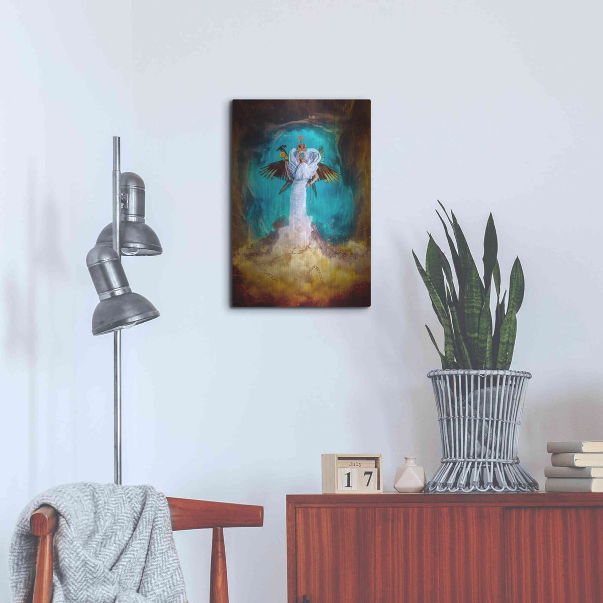 'Emperor of Nothing' by Mario Sanchez Nevado – Metal Wall Art, 16x24 room view