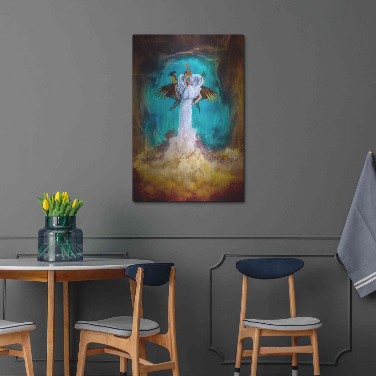 'Emperor of Nothing' by Mario Sanchez Nevado – Metal Wall Art, 24x36 room view