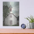 'Church 2' by Stellar Design Studio – Metal Wall Art, 12x16 room view