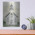 'Church 4' by Stellar Design Studio – Metal Wall Art, 12x16 room view