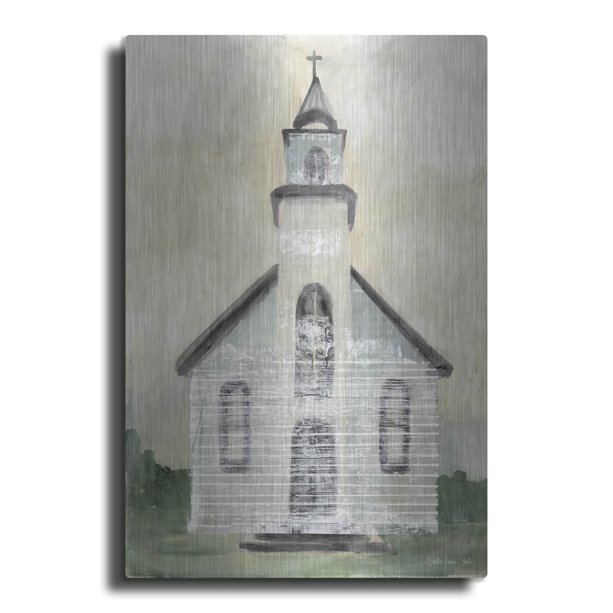'Church 4' by Stellar Design Studio – Metal Wall Art