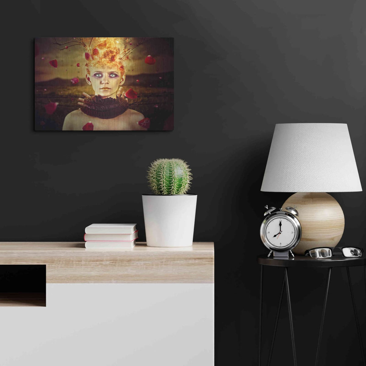 'Enjoy The Silence' by Mario Sanchez Nevado – Metal Wall Art, 24x16 room view
