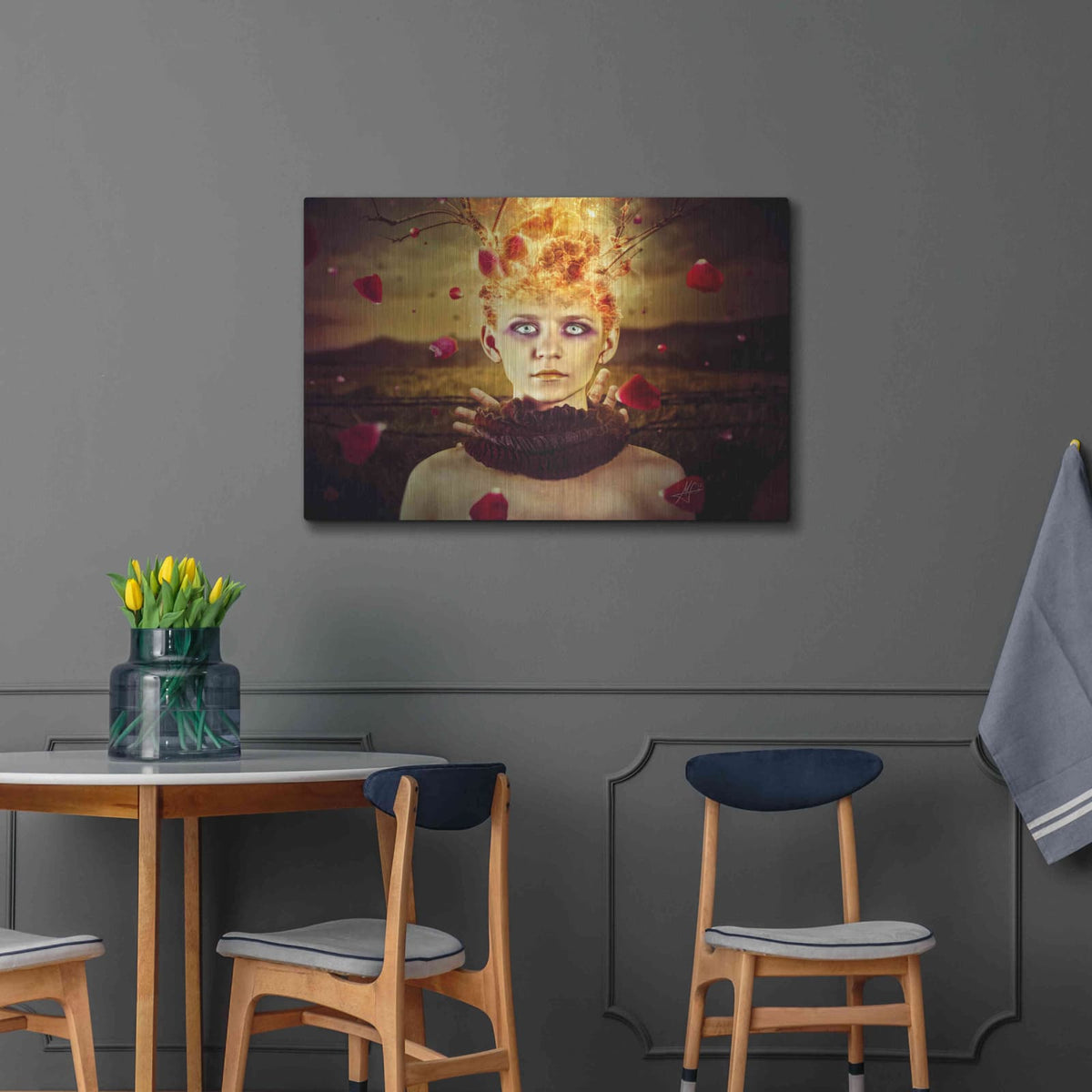 'Enjoy The Silence' by Mario Sanchez Nevado – Metal Wall Art, 36x24 room view
