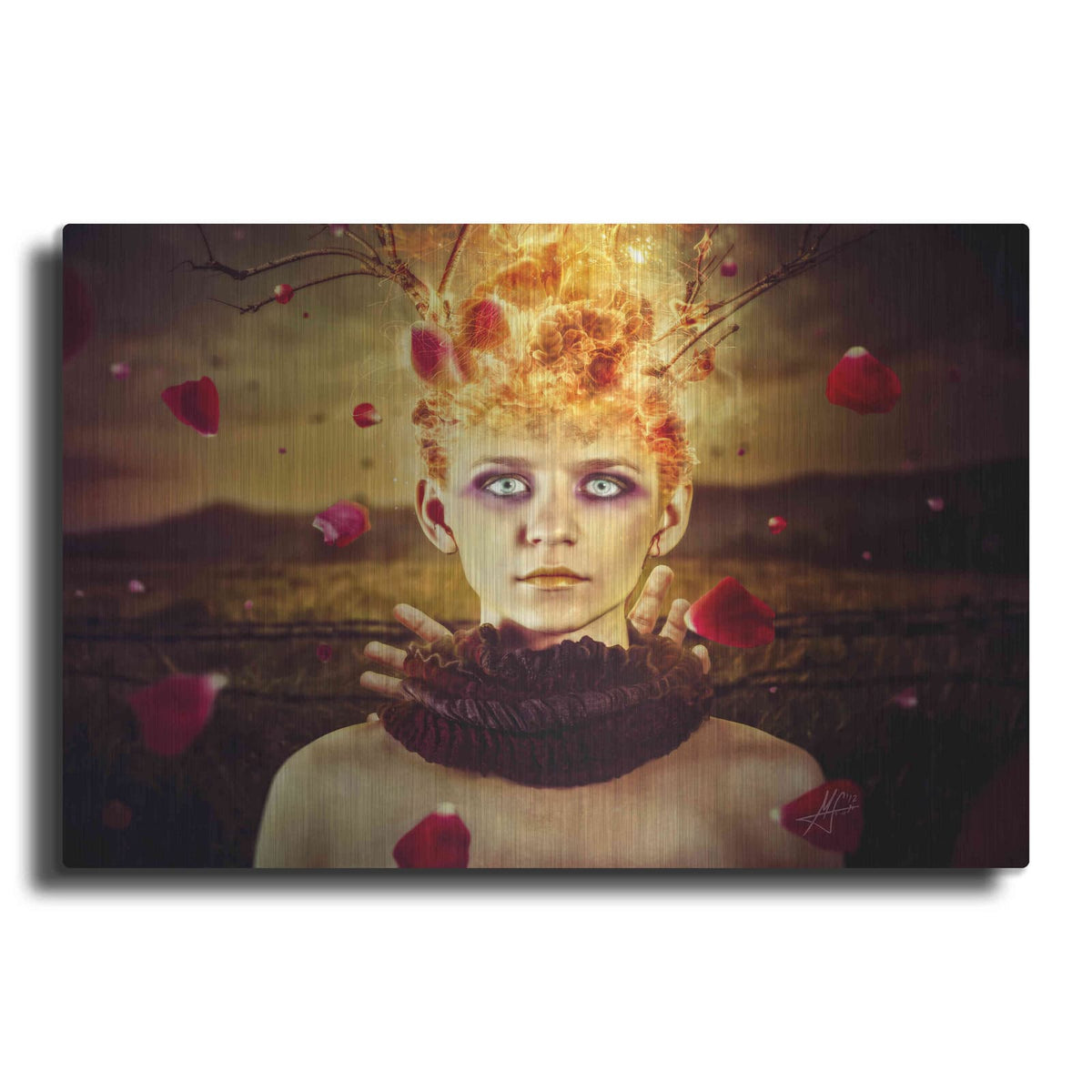 'Enjoy The Silence' by Mario Sanchez Nevado – Metal Wall Art