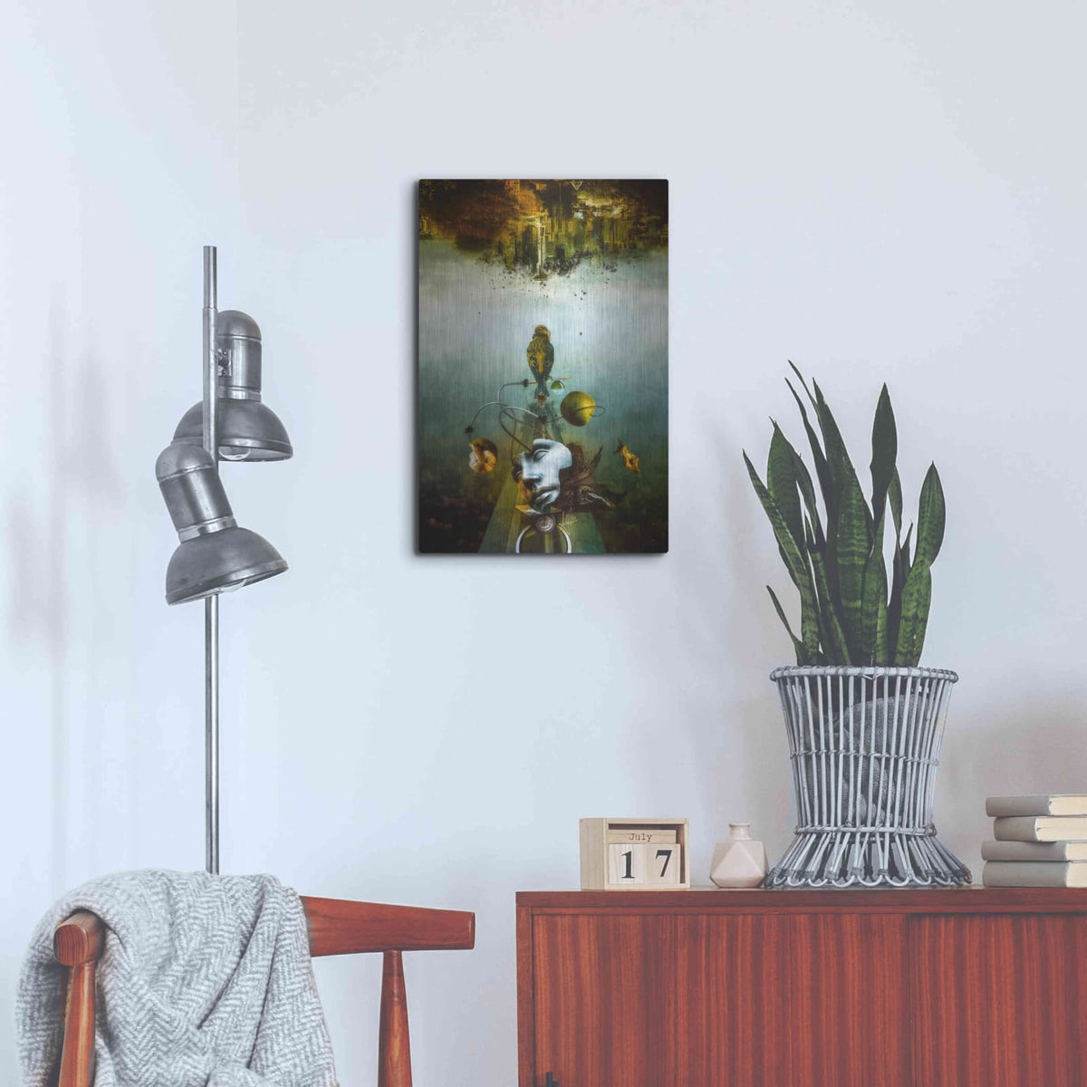 'Ephemeral Architecture' by Mario Sanchez Nevado – Metal Wall Art, 16x24 room view