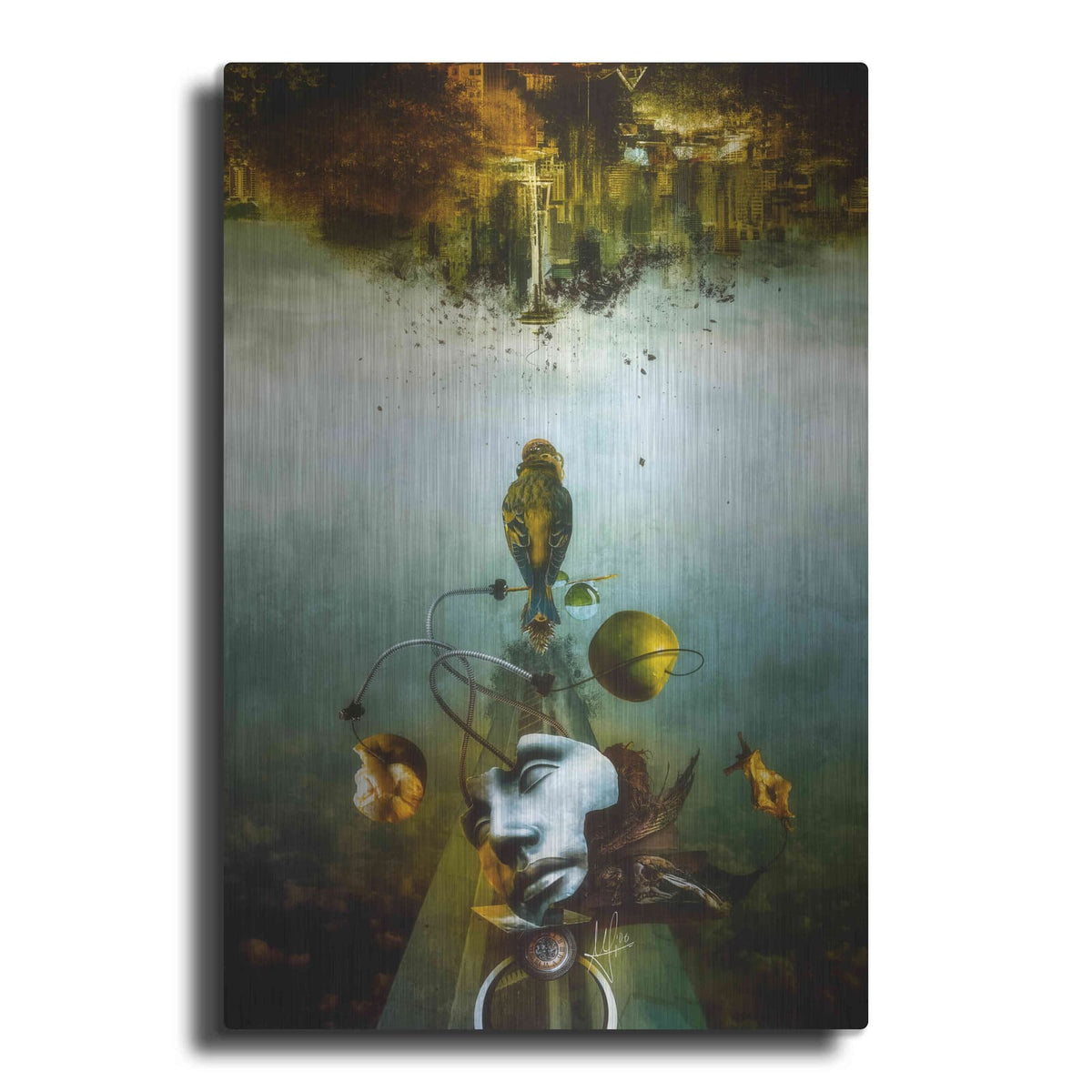 'Ephemeral Architecture' by Mario Sanchez Nevado – Metal Wall Art