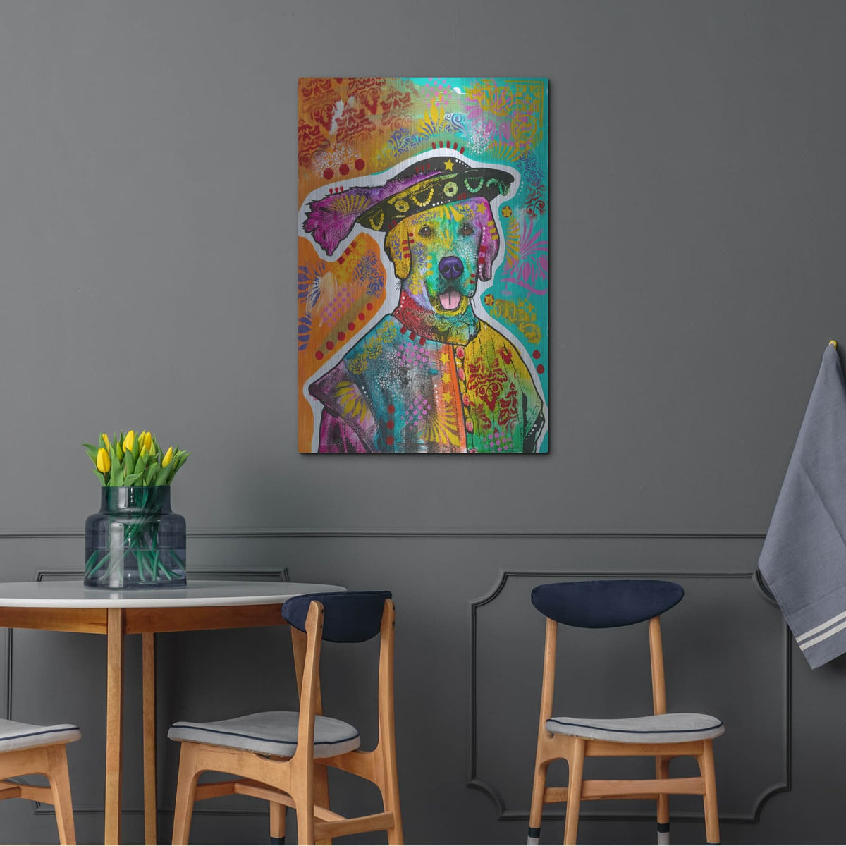'1500 Fashionable Lab' by Dean Russo – Metal Wall Art, 24x36 room view