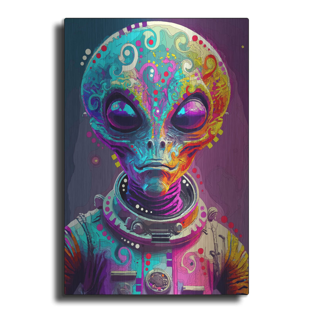'Alien' by Dean Russo – Metal Wall Art