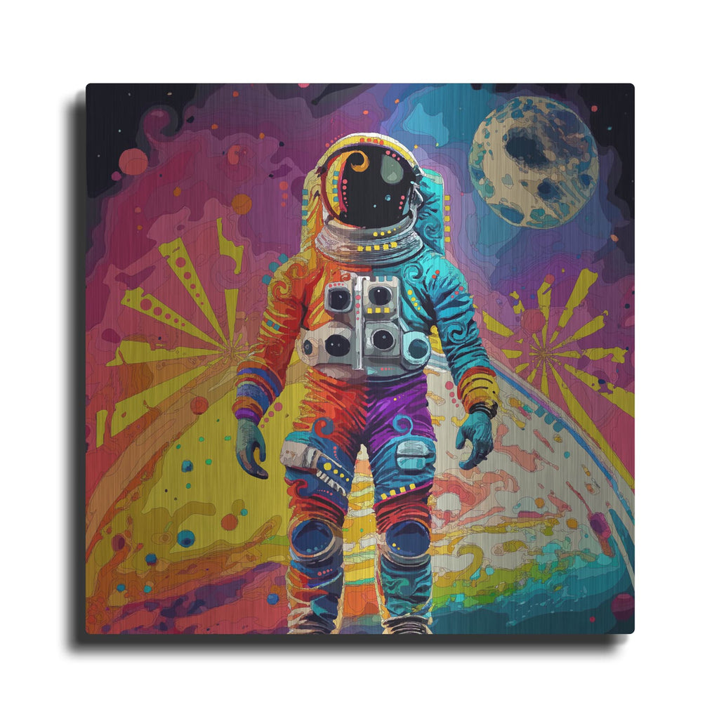 'Astronaut' by Dean Russo – Metal Wall Art