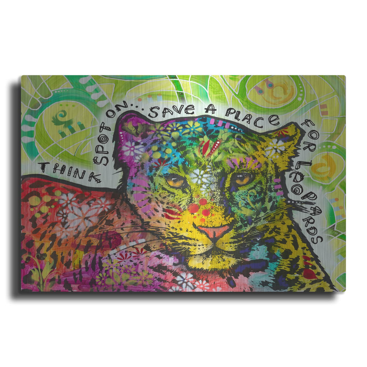 'Conservancy For Leopards' by Dean Russo – Metal Wall Art