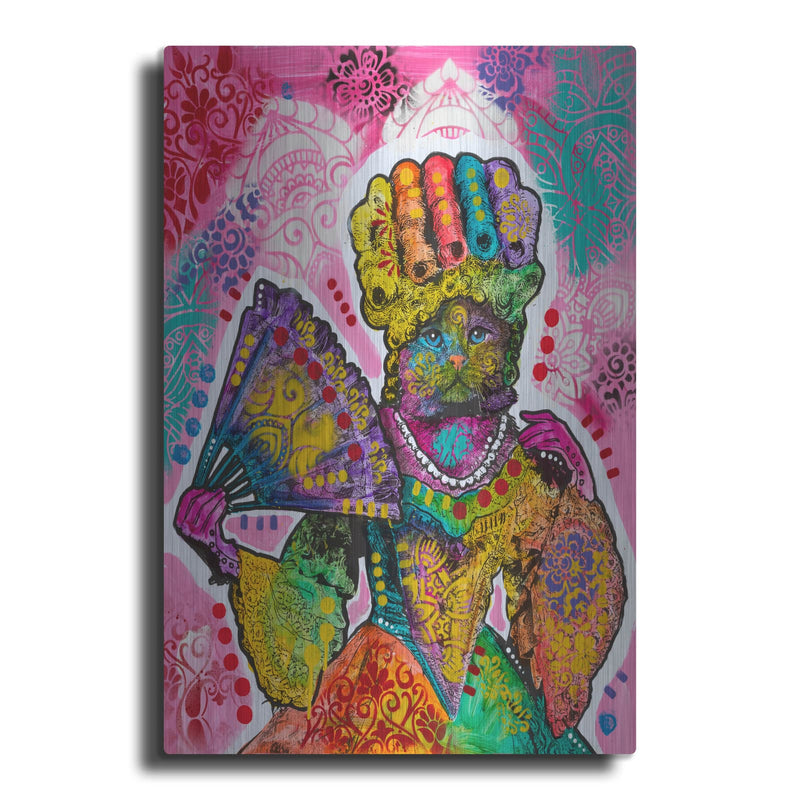 'Marie Antoinette Kitty' by Dean Russo – Metal Wall Art