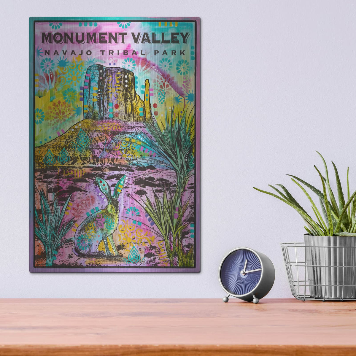 'Np Monument Valley' by Dean Russo – Metal Wall Art, 12x16 room view