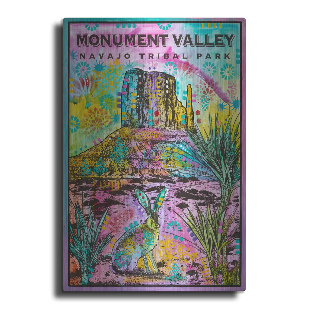 'Np Monument Valley' by Dean Russo – Metal Wall Art