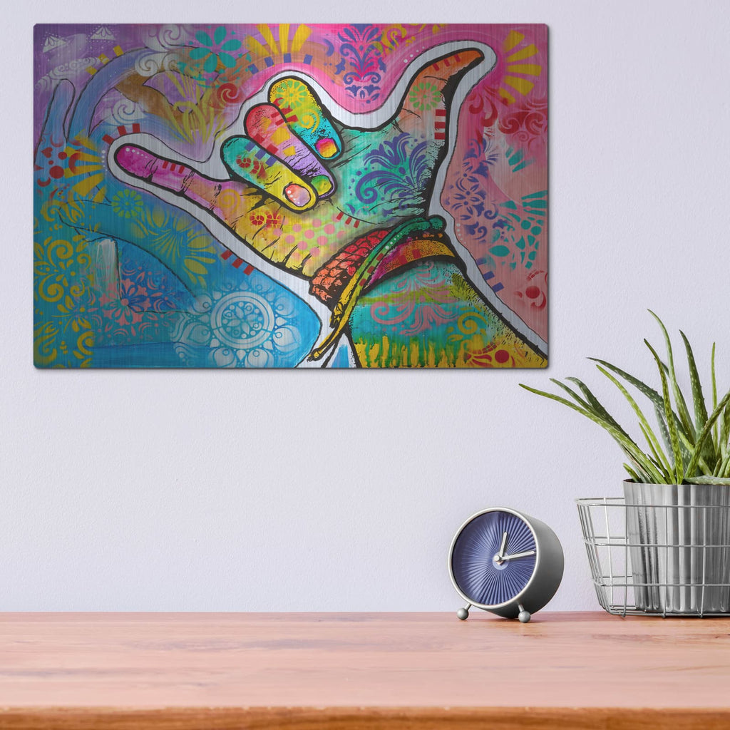 'Radical' by Dean Russo – Metal Wall Art, 16x12 room view