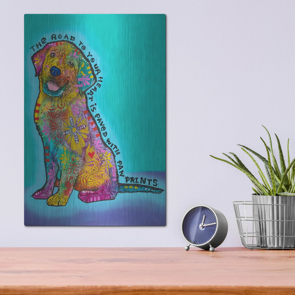 'Road To Your Heart' by Dean Russo – Metal Wall Art, 12x16 room view