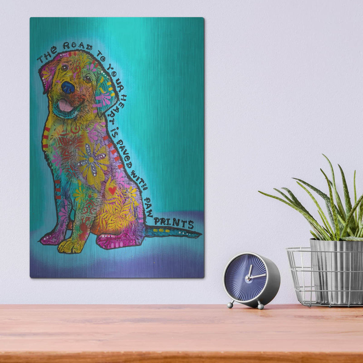 'Road To Your Heart' by Dean Russo – Metal Wall Art, 12x16 room view