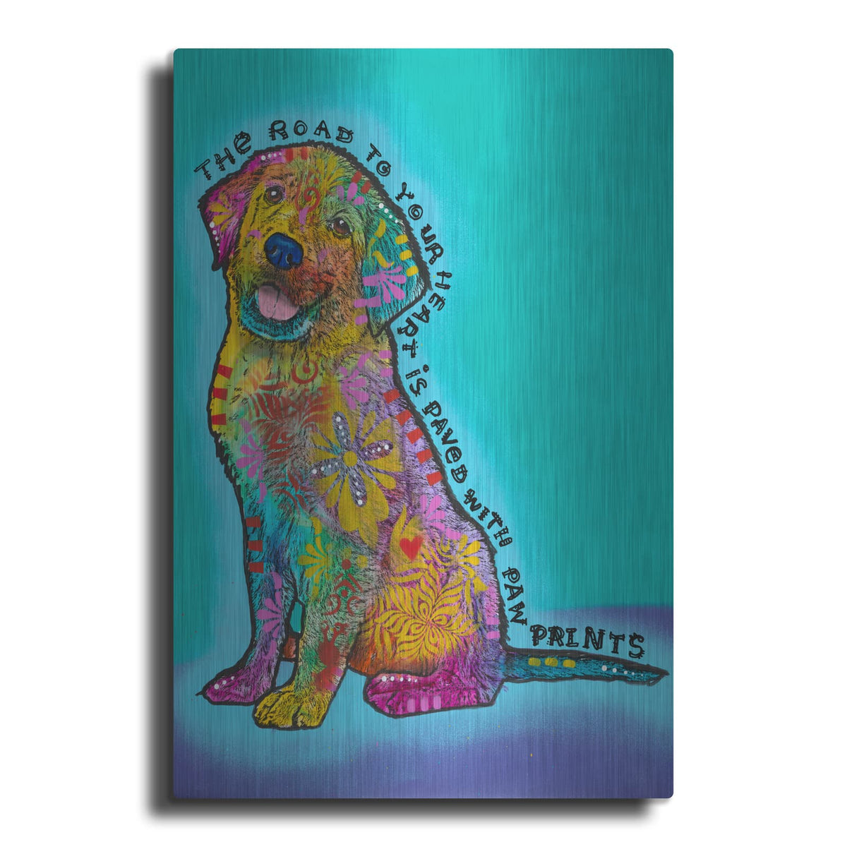 'Road To Your Heart' by Dean Russo – Metal Wall Art