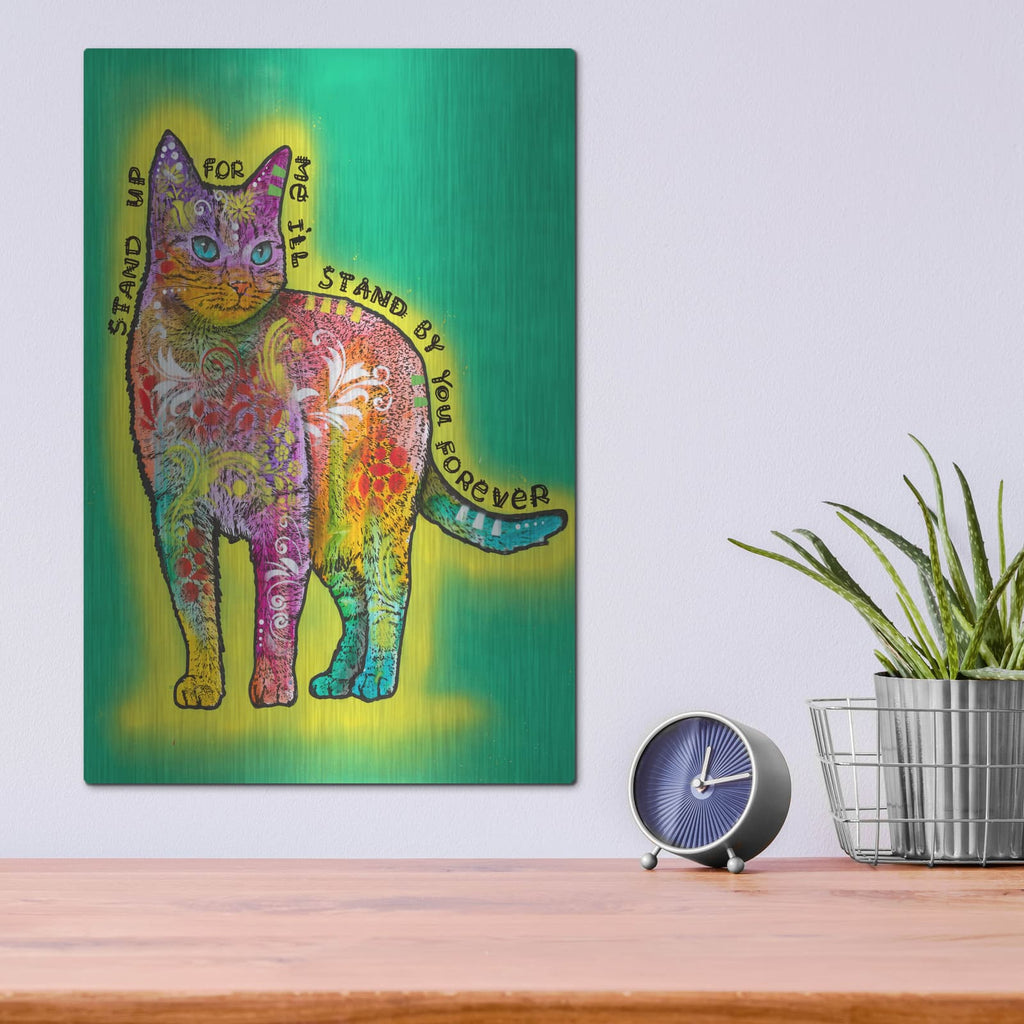 'Stand Up For Me' by Dean Russo – Metal Wall Art, 12x16 room view