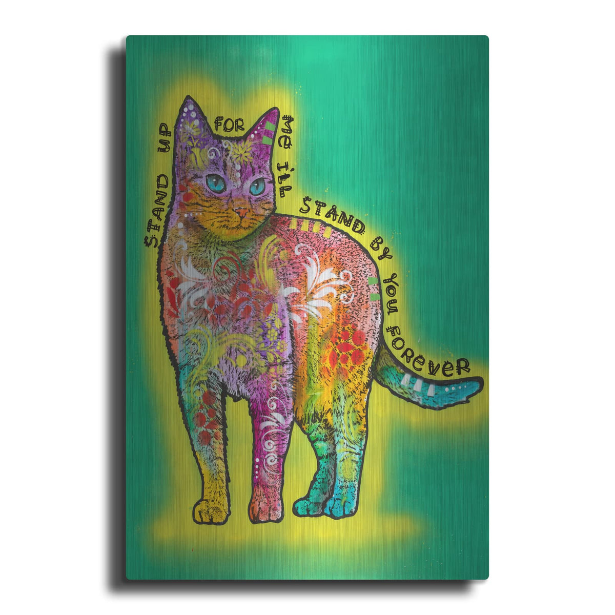 'Stand Up For Me' by Dean Russo – Metal Wall Art