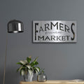 'Farmer's Market I' by Cindy Jacobs – Metal Wall Art, 24x12 room view