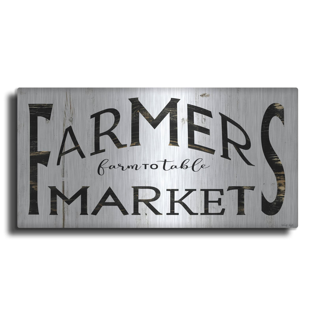'Farmer's Market I' by Cindy Jacobs – Metal Wall Art