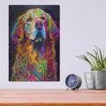 'The Gleaming Golden' by Dean Russo – Metal Wall Art, 12x16 room view