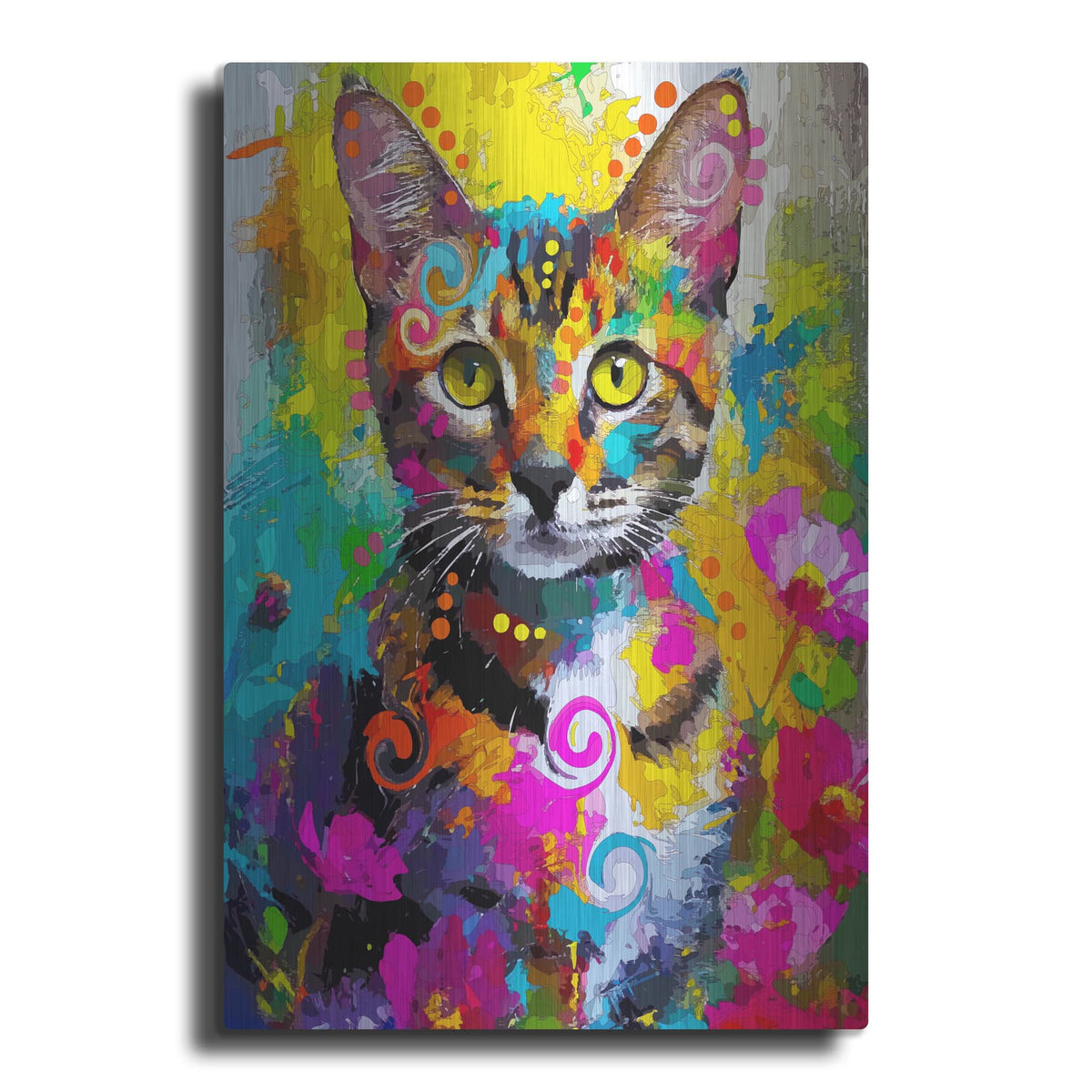 'The Love Bengal' by Dean Russo – Metal Wall Art