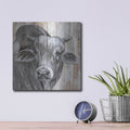 'Eyes Wide Open' by Diane Fifer – Metal Wall Art, 12x12 room view