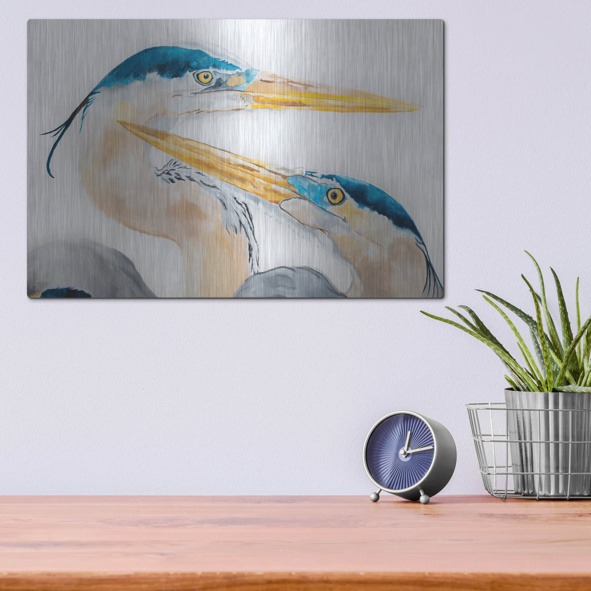 'The Dance' by Diane Fifer – Metal Wall Art, 16x12 room view