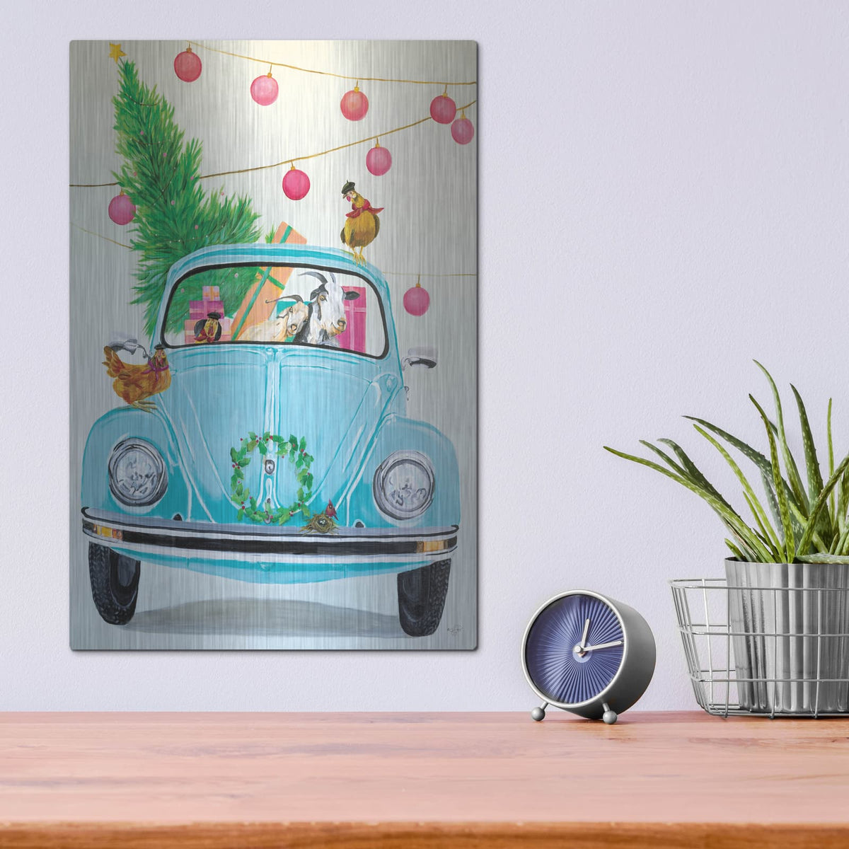 'The Most Wonderful Time of the Year' by Diane Fifer – Metal Wall Art, 12x16 room view