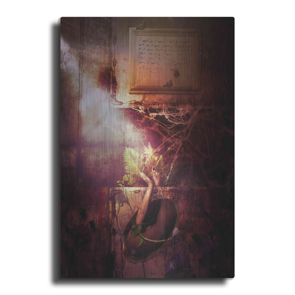'Flowers' by Mario Sanchez Nevado – Metal Wall Art