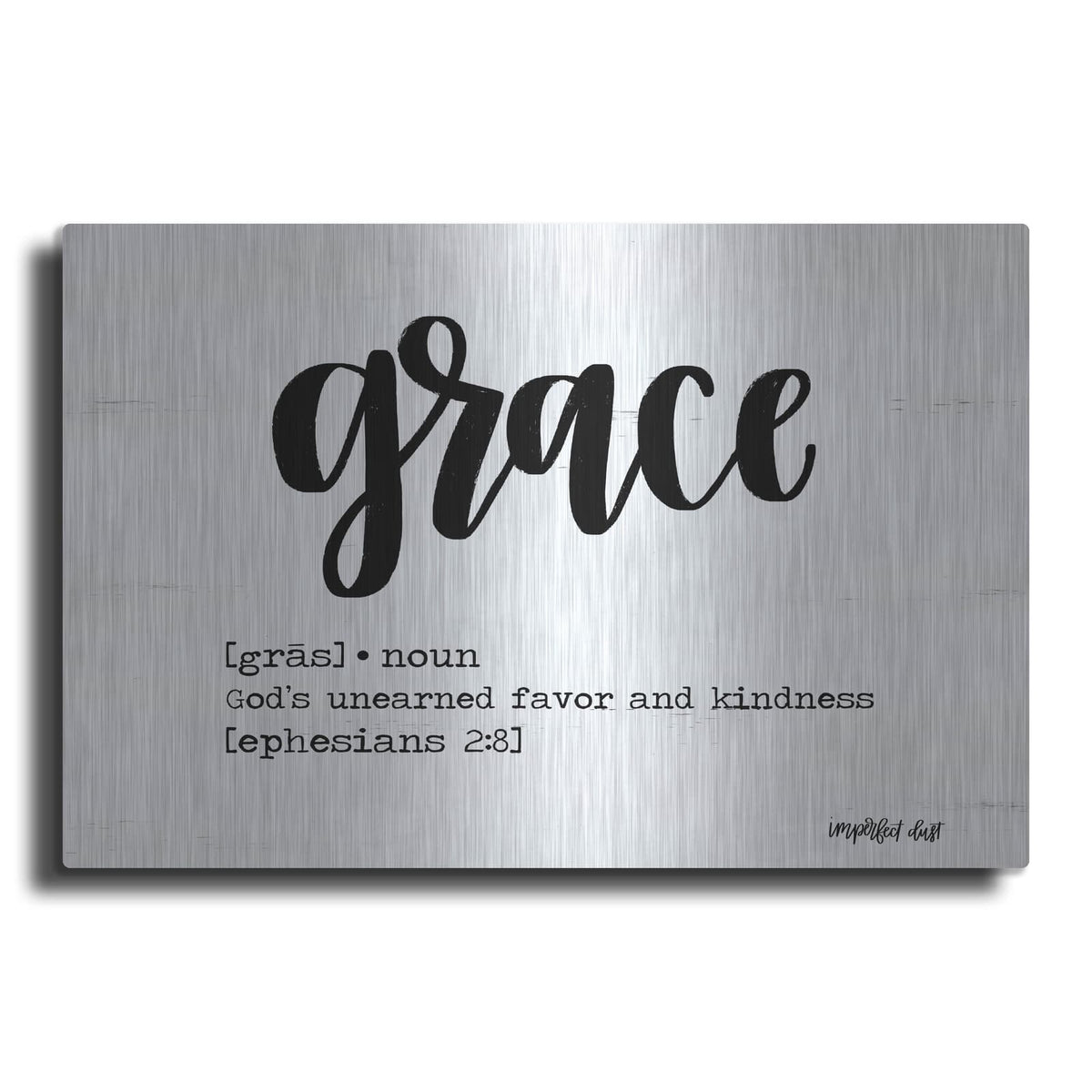 'Grace' by Imperfect Dust – Metal Wall Art