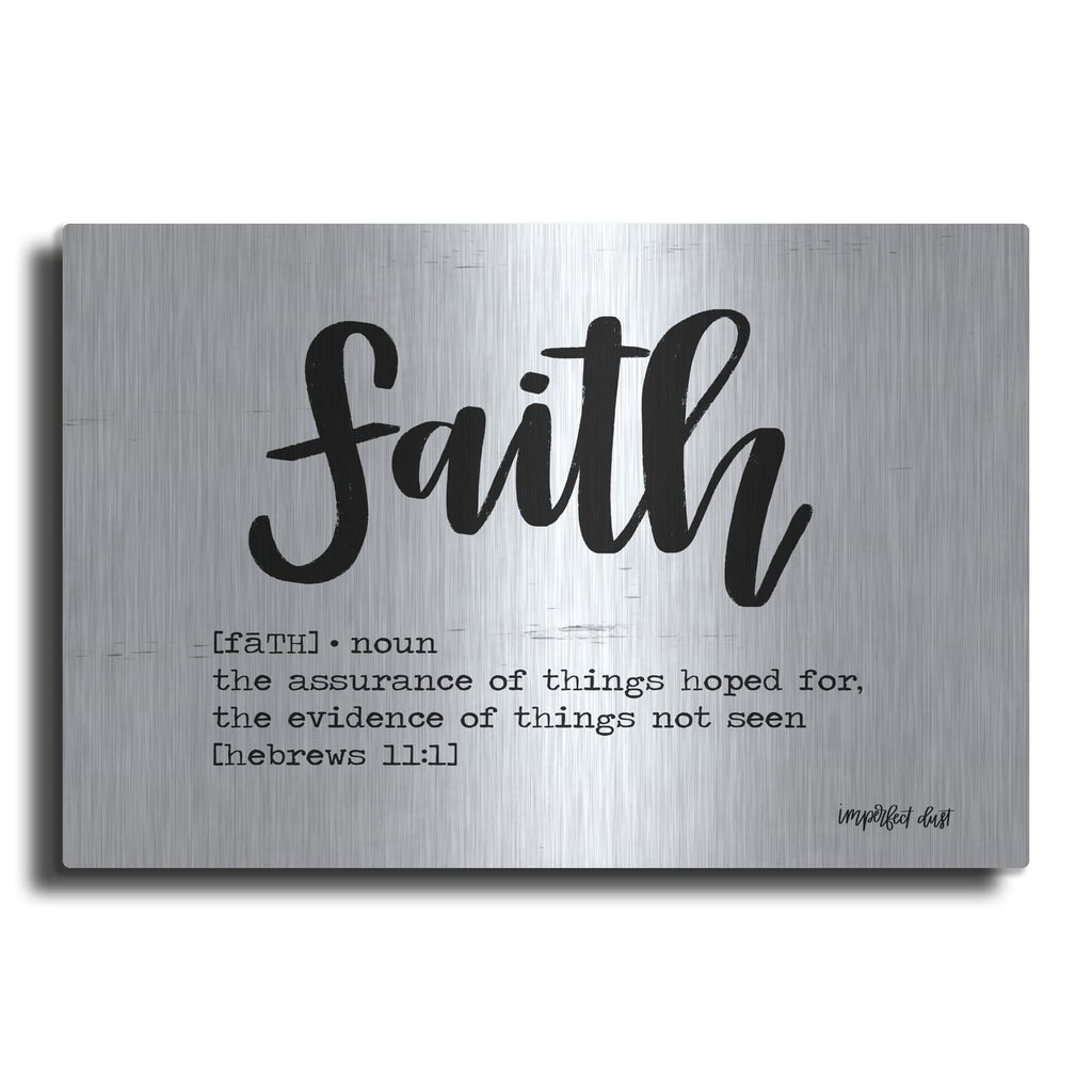 'Faith' by Imperfect Dust – Metal Wall Art