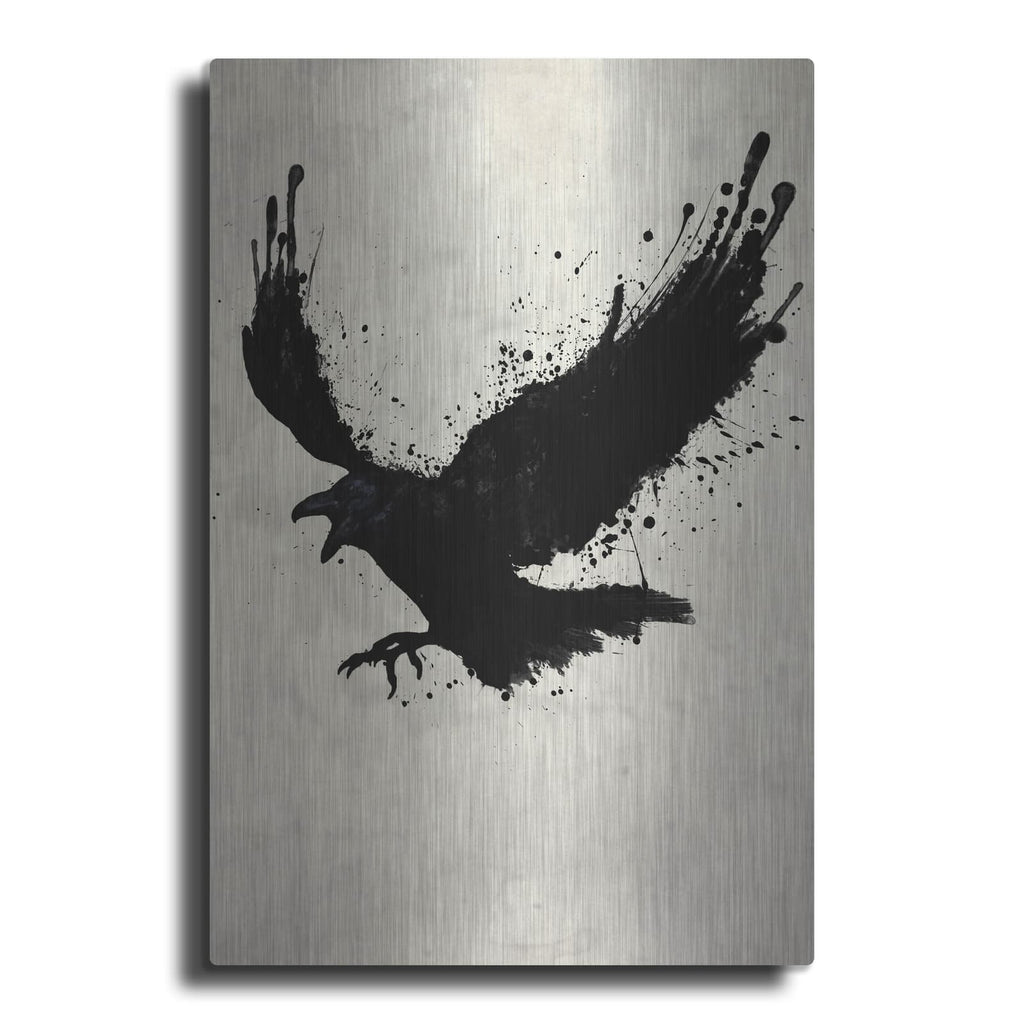 'Raven' by Nicklas Gustafsson – Metal Wall Art